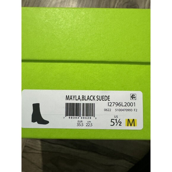 Sam Edelman Women's Mayla Boots Size 5.5M Black Suede - Picture 10 of 10